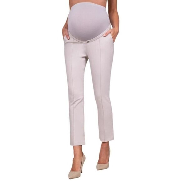 Seraphine Pants - NEW Seraphine Size 14 Maternity Dress Pants Cressida Taupe Career Office